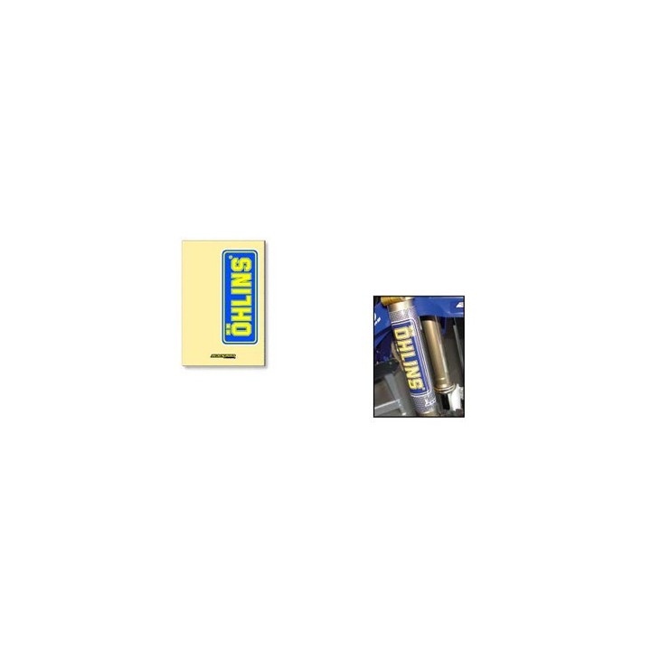 Plastiki i naklejki BLACKBIRD komplet naklejek (oklein) na teleskopy ohlins-clear 2 szt