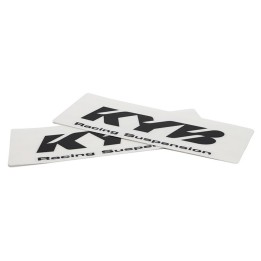 Plastiki i naklejki KYB okleiny zawieszenia przedniego (kyb racing suspension)
