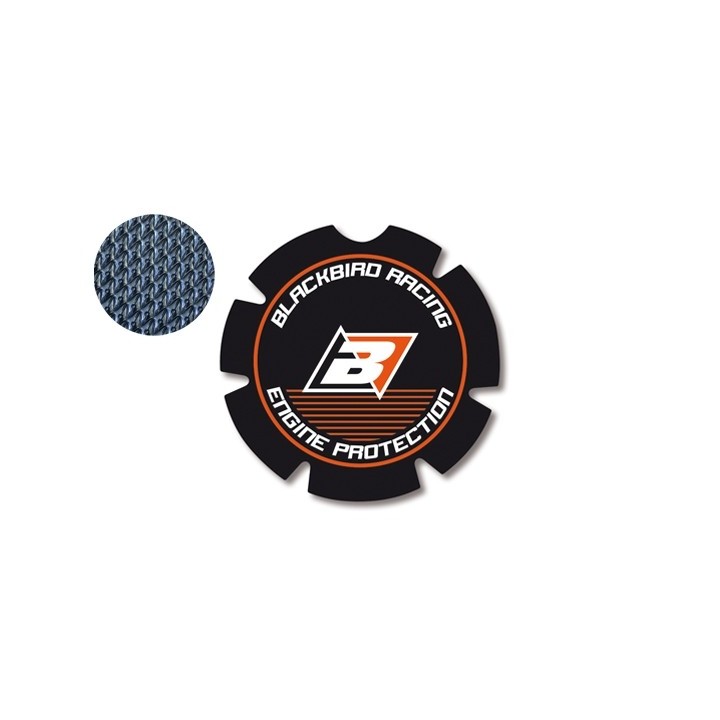 Plastiki i naklejki BLACKBIRD okleina pokrywy sprzęgła ktm sxf 350/450/500 '07-'15, EXC 350/450`07-16 (udaroodporna-twarda - śr…