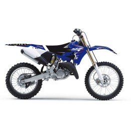 Plastiki i naklejki BLACKBIRD komplet naklejek (oklein) + pokrowiec poszycie na siedzenie yamaha yz 125/250 '15-'21 dream 4