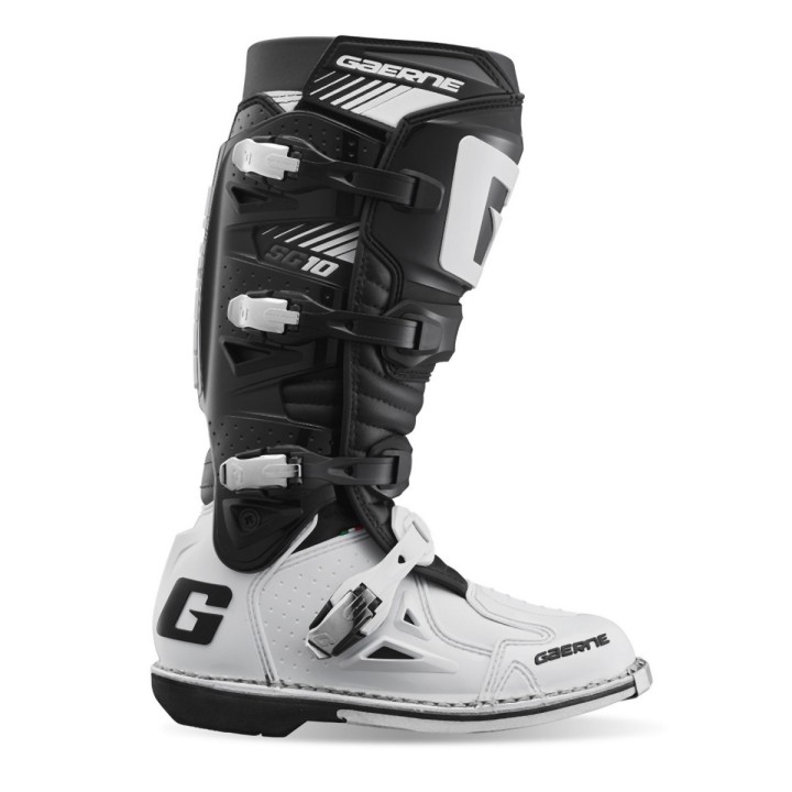 GAERNE BUTY CROSS/ENDURO MODEL SG-10 BLACK/WHITE