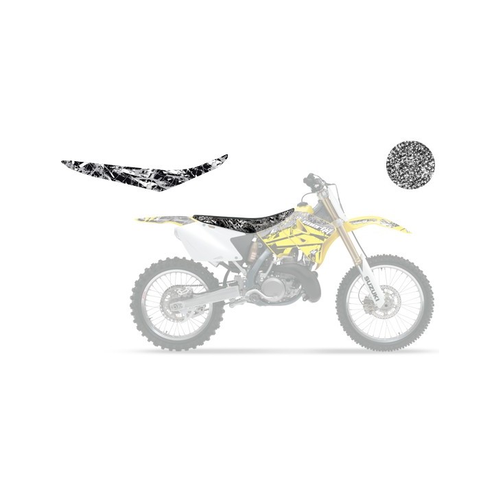 BLACKBIRD pokrowiec / poszycie na siedzenie suzuki rm 125/250 '01-'12 (11) art of energy