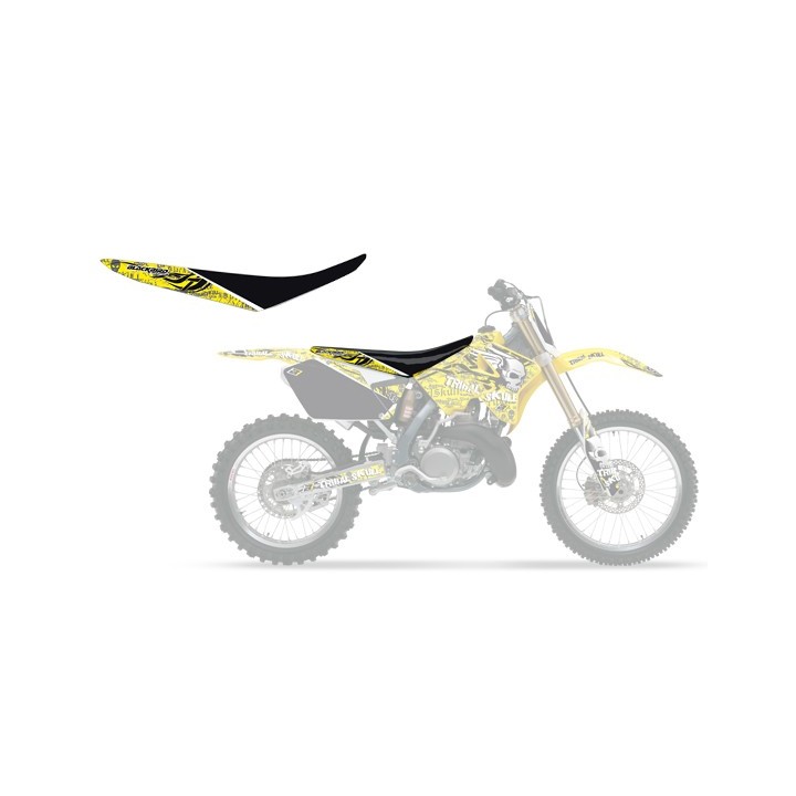 BLACKBIRD pokrowiec / poszycie na siedzenie suzuki rmz 450 '08-'17 (11) tribal skull