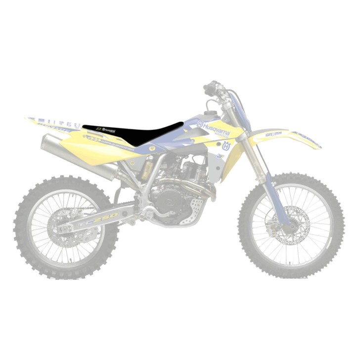 BLACKBIRD pokrowiec / poszycie na siedzenie husqvarna cr/wr 125 '06-'08, wr 250/300 '06-'13; te/tc 250/450/510 '05-'07 double g…
