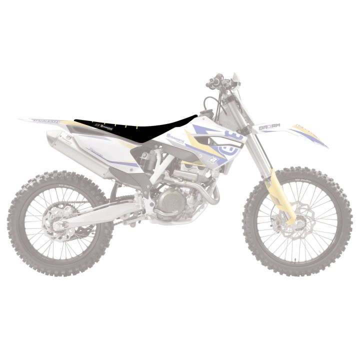 BLACKBIRD pokrowiec / poszycie na siedzenie husqvarna fc/tc '14-'15, te/fe '14-'16 zebra