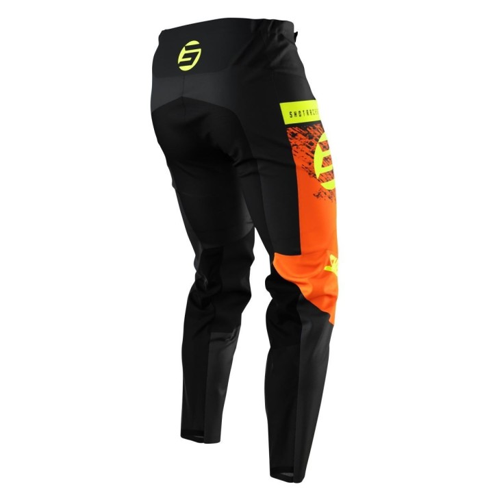 SHOT RACING WYPRZEDAŻ SPODNIE MOTO DZIECIĘCE/JUNIOR DEVO KID ROLL ORANGE