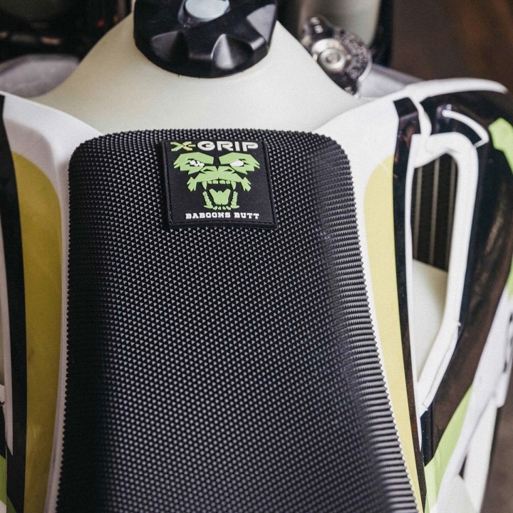 X-GRIP pokrowiec/poszycie siedzenia baboons butt seat cover ktm EXC `17-''19, SX `16-'18