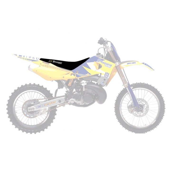 BLACKBIRD pokrowiec / poszycie na siedzenie husqvarna cr/wr 125/250 '00-'05, te/tc 250/450 '02-'04 double grip 3
