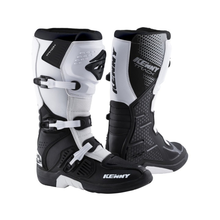 KENNY RACING BUTY CROSS/ENDURO MODEL TRACK BLACK/WHITE