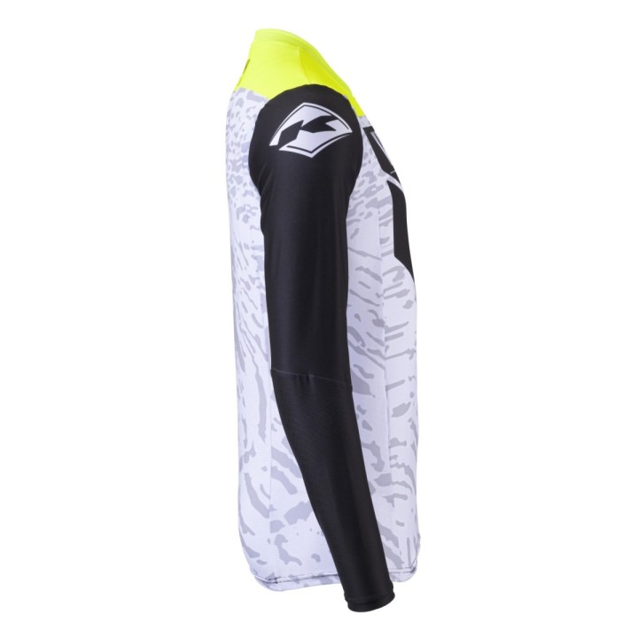 KENNY RACING WYPRZEDAŻ KOSZULKA CROSS/ENDURO MODEL PERFORMANCE STONE WHITE