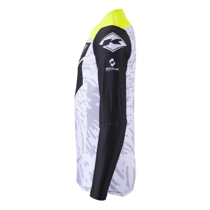 KENNY RACING WYPRZEDAŻ KOSZULKA CROSS/ENDURO MODEL PERFORMANCE STONE WHITE