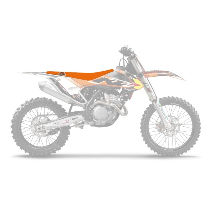 BLACKBIRD pokrowiec / poszycie na siedzenie ktm sx/sxf '16-'18, exc/excf '17-'19 replica trophy 22