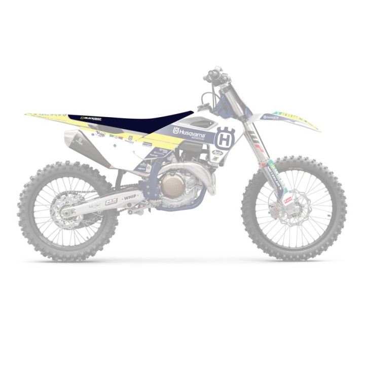 BLACKBIRD pokrowiec / poszycie na siedzenie husqvarna tc/fc 125/250/350/450 '23 (fc/tc all models) double grip 3