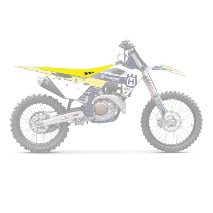 BLACKBIRD pokrowiec / poszycie na siedzenie husqvarna tc/fc 125/250/350/450 '23 (fc/tc all models) tsc color