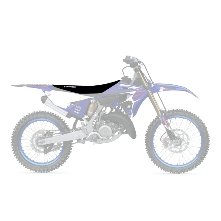 BLACKBIRD pokrowiec / poszycie na siedzenie yamaha yz 125 '22-'23, yz 250 '22-'23 zebra czarny niebieski