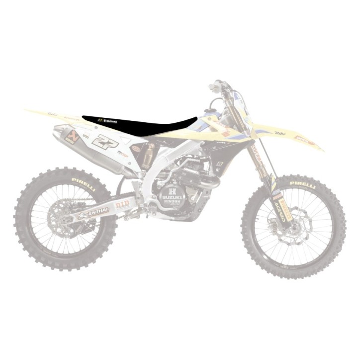 BLACKBIRD pokrowiec / poszycie na siedzenie suzuki rmz 250 '19-'23, RMZ450 '18-'23 zebra