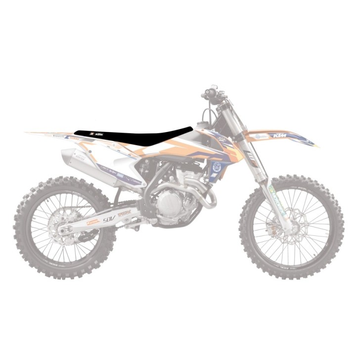 BLACKBIRD pokrowiec / poszycie na siedzenie ktm sx/sxf '16-'18, exc/excf '17-'19 zebra 2023