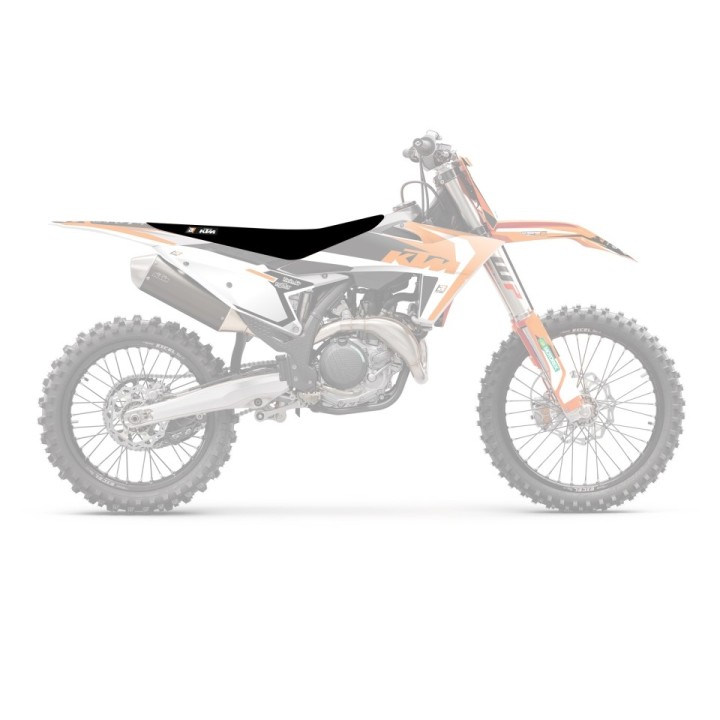 BLACKBIRD pokrowiec / poszycie na siedzenie ktm sx/sxf 125/250/350/450 '23-'24, exc/excf '24 zebra