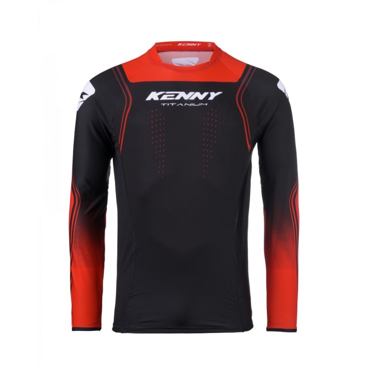 KENNY RACING KOSZULKA CROSS/ENDURO MODEL TITANIUM RED