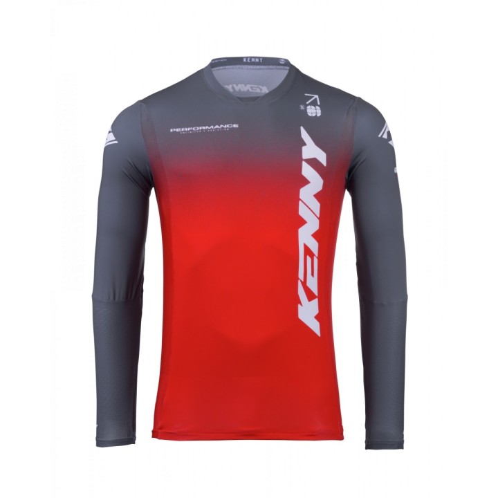 KENNY RACING KOSZULKA CROSS/ENDURO MODEL PERFORMANCE GRADIENT RED
