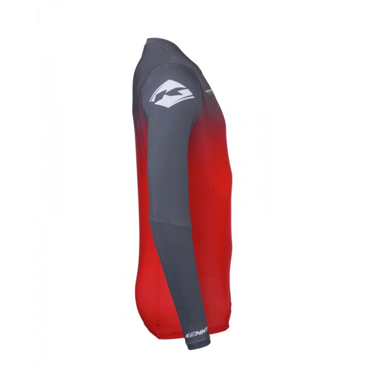 KENNY RACING KOSZULKA CROSS/ENDURO MODEL PERFORMANCE GRADIENT RED