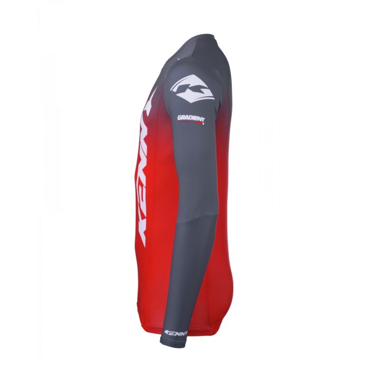 KENNY RACING KOSZULKA CROSS/ENDURO MODEL PERFORMANCE GRADIENT RED