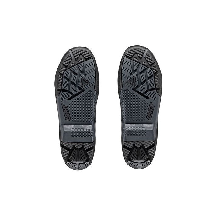 LEATT PODESZWA (PARA) DO BUTÓW CROSS 4.5/5.5 FLEXLOCK SOLE PAIR BLACK/GREY
