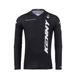 KENNY RACING KOSZULKA CROSS/ENDURO MODEL PERFORMANCE SOLID BLACK