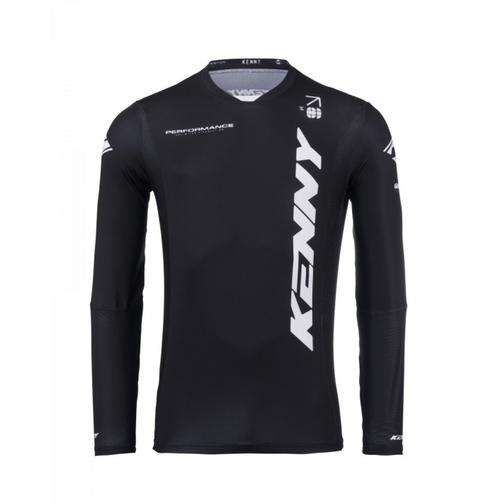 KENNY RACING KOSZULKA CROSS/ENDURO MODEL PERFORMANCE SOLID BLACK