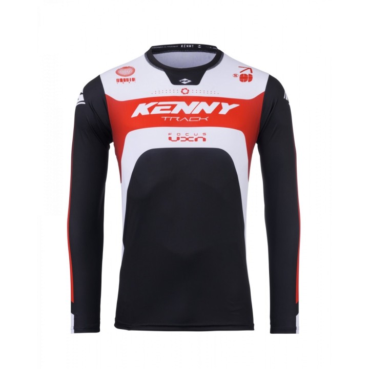 KENNY RACING KOSZULKA CROSS/ENDURO MODEL TRACK FOCUS RED