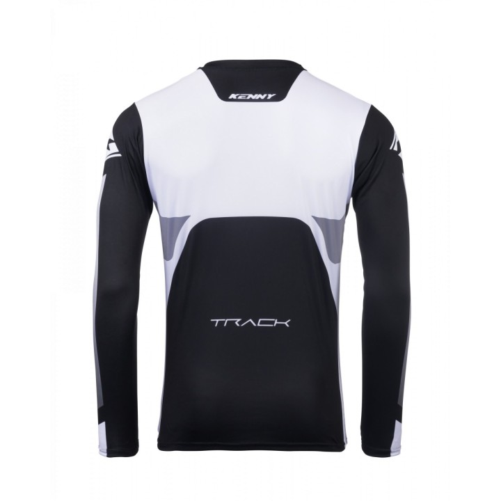 KENNY RACING KOSZULKA CROSS/ENDURO MODEL TRACK FOCUS BLACK/WHITE