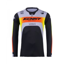KENNY RACING KOSZULKA CROSS/ENDURO MODEL TRACK FOCUS GREY