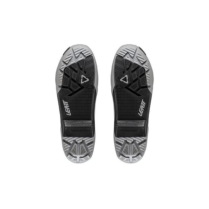 LEATT PODESZWA (PARA) DO BUTÓW CROSS 4.5/5.5 FLEXLOCK SOLE PAIR GREY/BLACK
