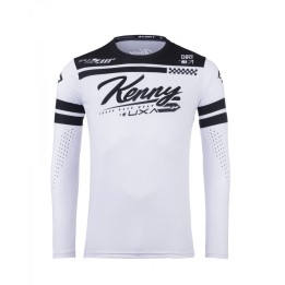 KENNY RACING KOSZULKA CROSS/ENDURO MODEL TRACK DIRT WHITE