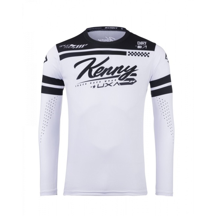 KENNY RACING KOSZULKA CROSS/ENDURO MODEL TRACK DIRT WHITE