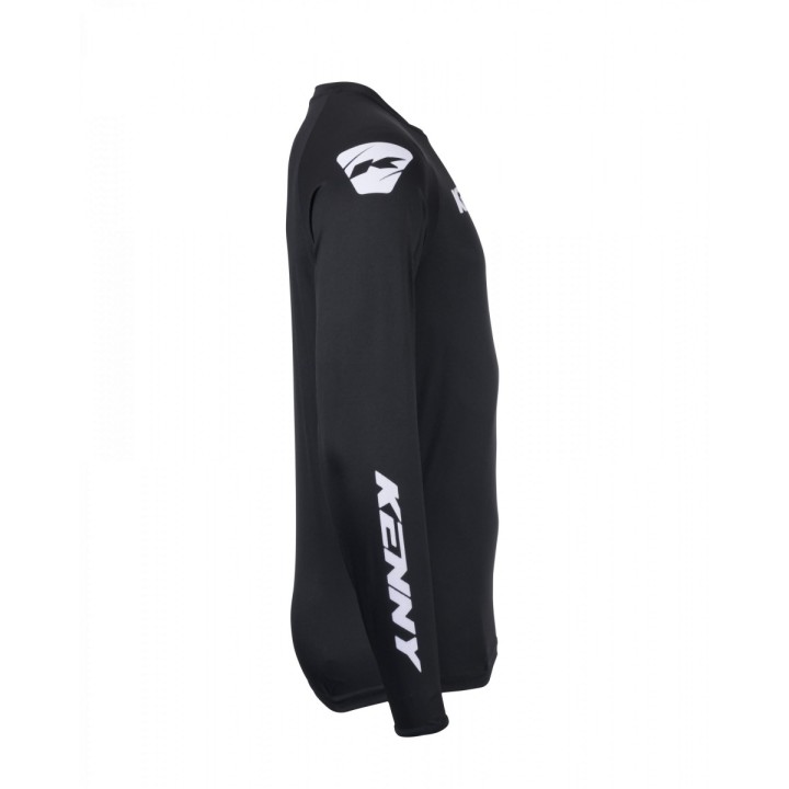 KENNY RACING KOSZULKA CROSS/ENDURO MODEL FORCE SOLID BLACK