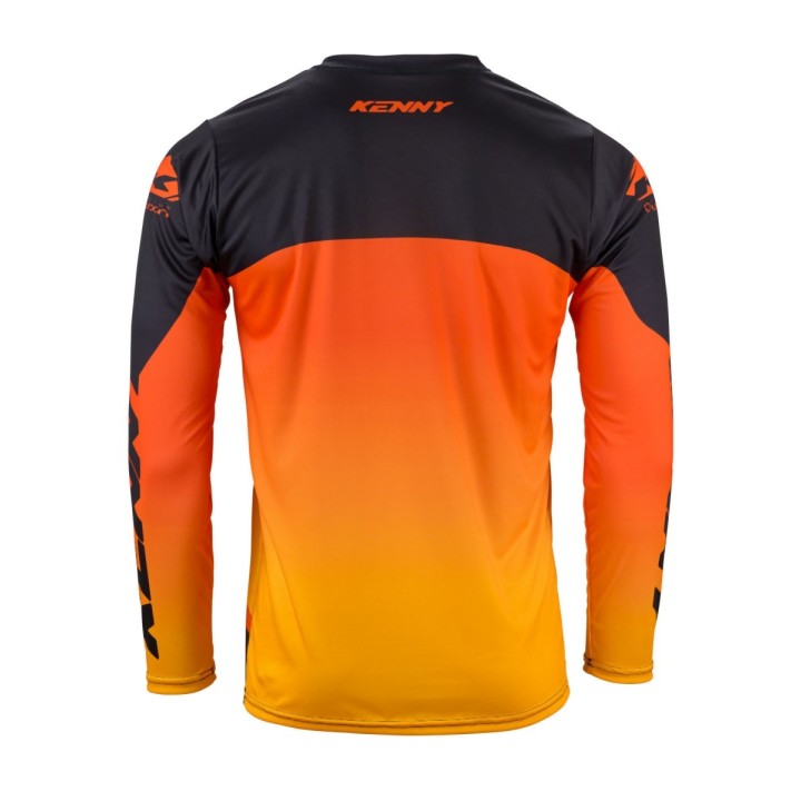 KENNY RACING KOSZULKA CROSS/ENDURO MODEL TRACK KID/JUNIOR NEON GREY/ORANGE