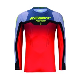 KENNY RACING KOSZULKA CROSS/ENDURO FORCE BEACH GREY/RED