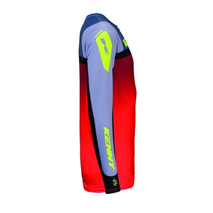 KENNY RACING KOSZULKA CROSS/ENDURO FORCE BEACH GREY/RED
