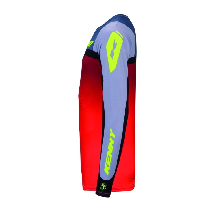 KENNY RACING KOSZULKA CROSS/ENDURO FORCE BEACH GREY/RED