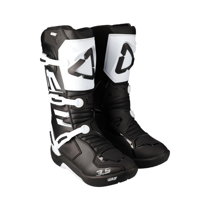 LEATT BUTY CROSS 3.5 JUNIOR (DZIECIĘCE) BOOTS BLACK/WHITE