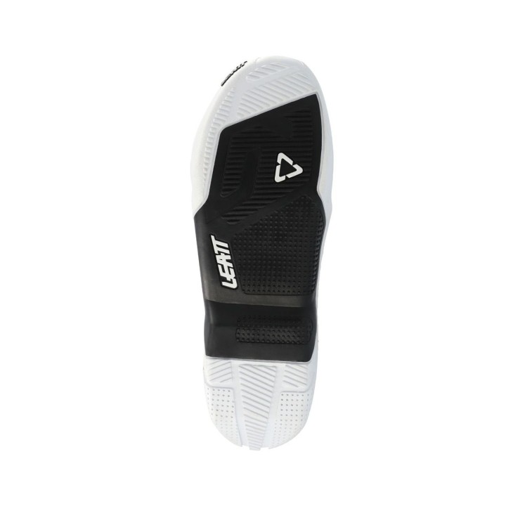 LEATT PODESZWA (PARA) DO BUTÓW CROSS 4.5/5.5 SOLE PAIR BLACK/WHITE