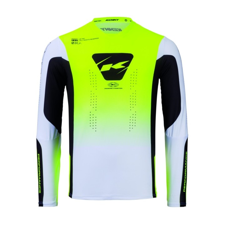 KENNY RACING KOSZULKA CROSS/ENDURO PERFORMANCE YELLOW