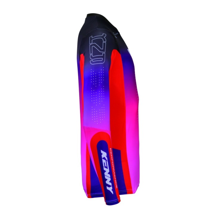 KENNY RACING KOSZULKA CROSS/ENDURO PERFORMANCE KID/JUNIOR/DZECIĘCE PURPLE