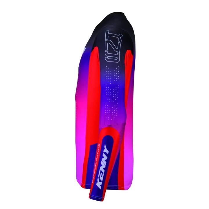 KENNY RACING KOSZULKA CROSS/ENDURO PERFORMANCE KID/JUNIOR/DZECIĘCE PURPLE