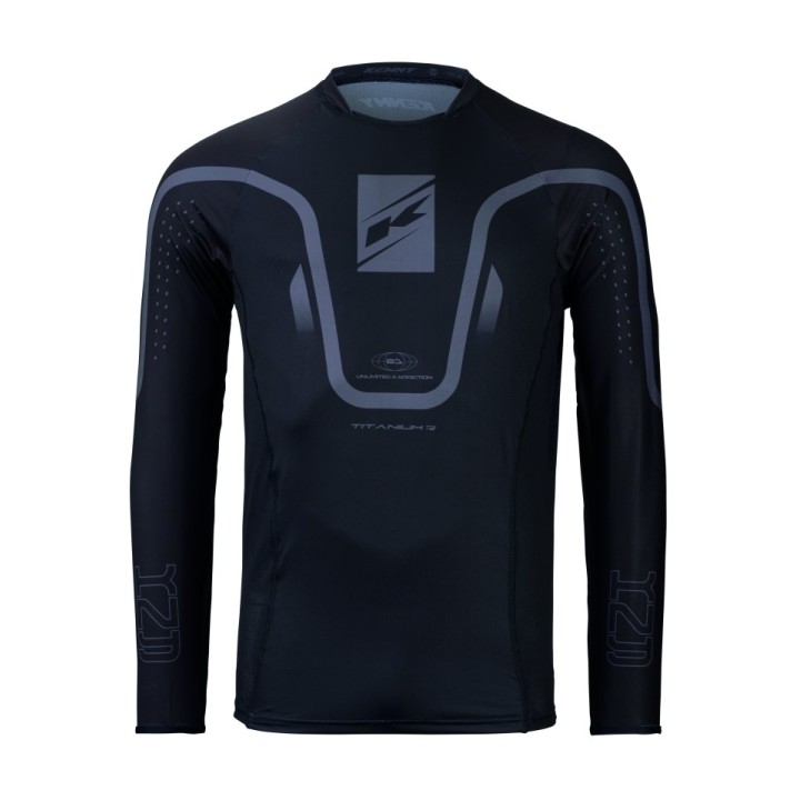 KENNY RACING KOSZULKA CROSS/ENDURO TITANIUM BLACK