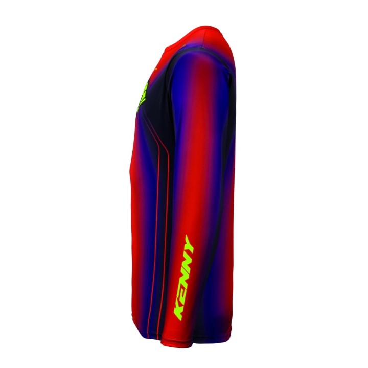 KENNY RACING KOSZULKA CROSS/ENDURO TRACK FOCUS RED