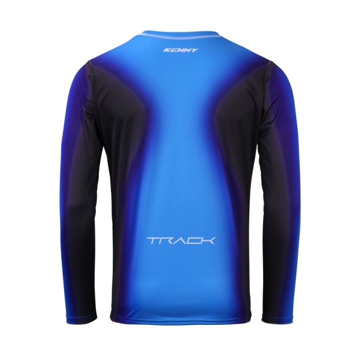 KENNY RACING KOSZULKA CROSS/ENDURO TRACK KID/JUNIOR/DZECIĘCE FOCUS BLUE