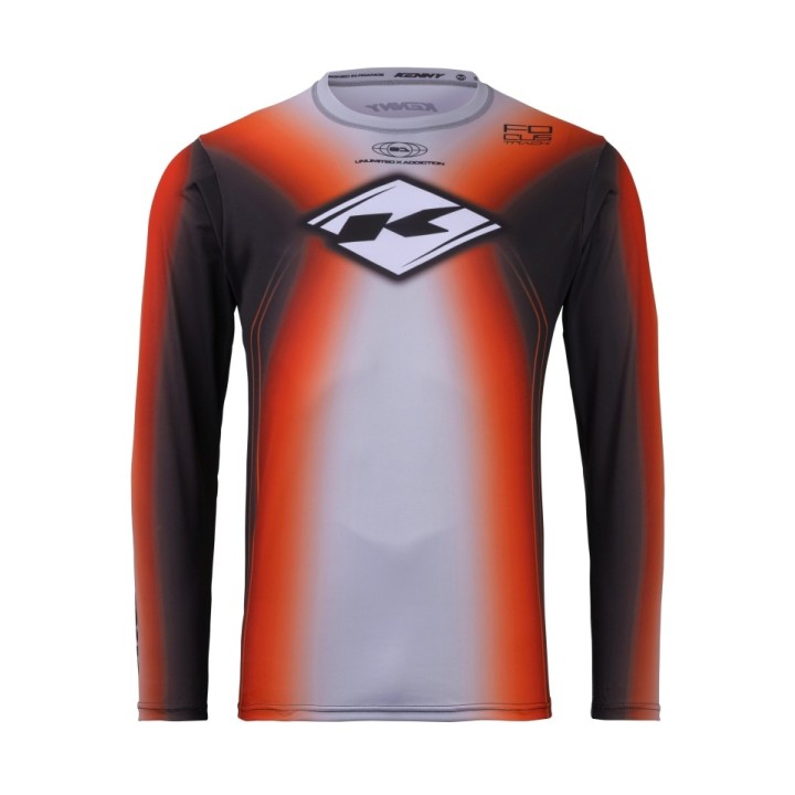 KENNY RACING KOSZULKA CROSS/ENDURO TRACK KID/JUNIOR/DZECIĘCE FOCUS ORANGE