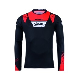 KENNY RACING KOSZULKA TRIAL UP BLACK RED